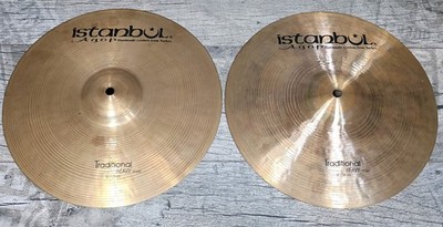 Istanbul AGOP Traditional-Series  13'' Heavy Hi-Hat  Becken Cymbal  D    TOPDEAL 
