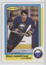 1986-87 O-Pee-Chee Dave Andreychuk #16 HOF t4m