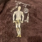 GI JOE COLLECTORS CLUB CLEAR SUPER ARTICULATED 12" ACTION FIGURE WITH ACCESORIES