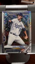 2021 Bowman Chrome - DANIEL LYNCH Mojo Refractor Prospect  #BCP-54 KC Royals