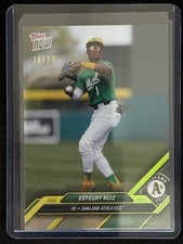 2024 Topps Now Road to Opening Day Athletics #OD-122 Esteury Ruiz Gold Foil #/24
