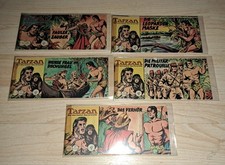5 Tarzan Piccolo Comics, Lehning Verlag, 30 Pfennig Ausgaben