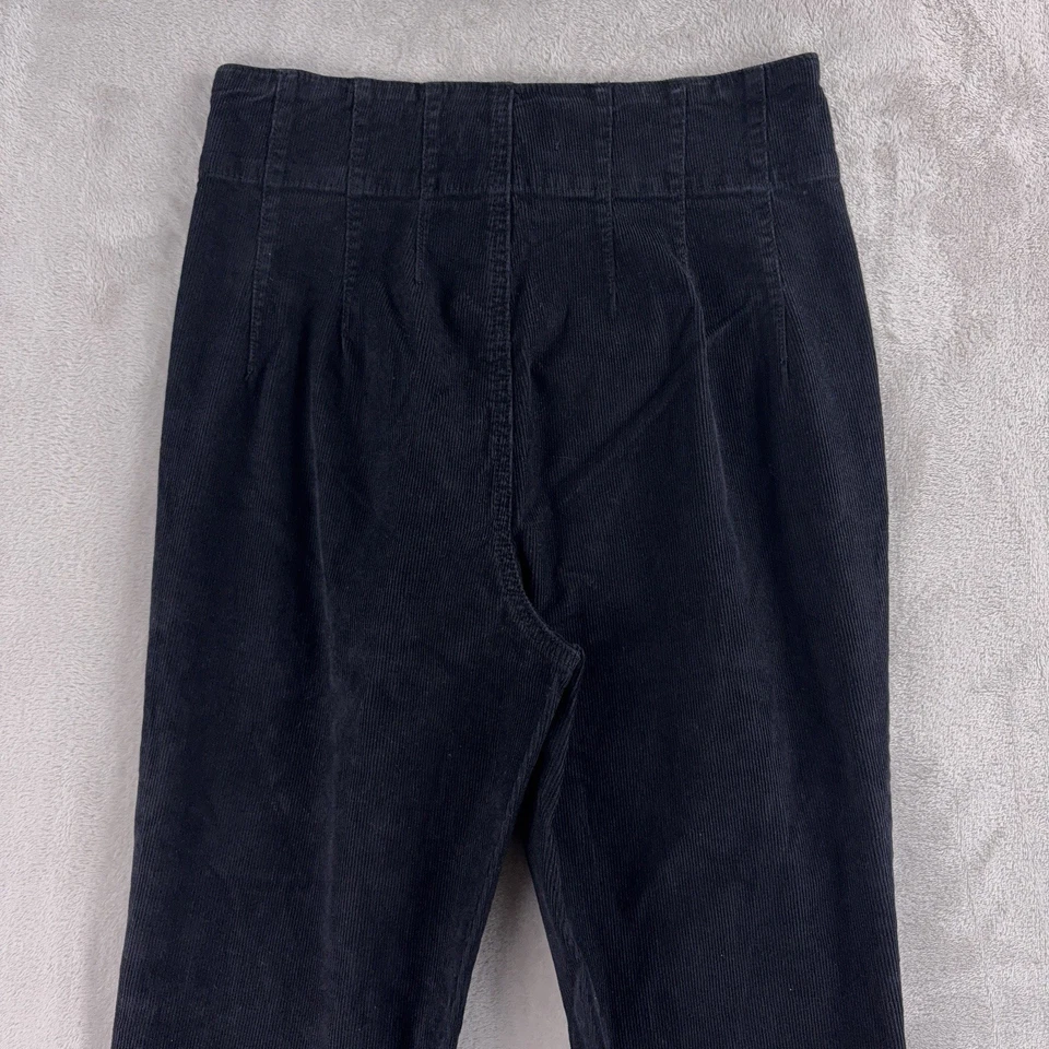 Pantalones We The Free para mujer talla 28x32 negros pana acampanados tiro alto estilo años 70 Foto 4 de 4