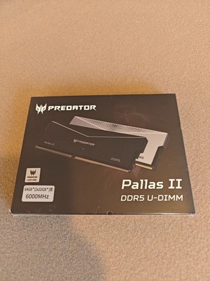 Acer PREDATOR Pallas II DDR5 64GB (2x32GB) 6000MHz for sale online