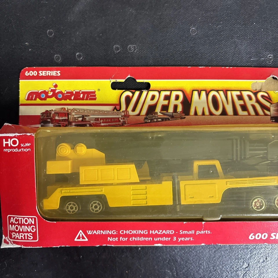 Remolque grúa Majorette Super Movers serie 600 escala HO Foto 3 de 4