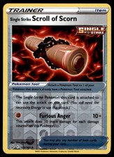 Single Strike Scroll of Scorn 133/163 Battle Styles Pokemon Reverse Holo LP