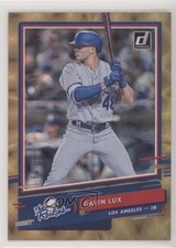 2020 Panini Donruss The Rookies Gold 62/99 Gavin Lux #R-8 RC uk2