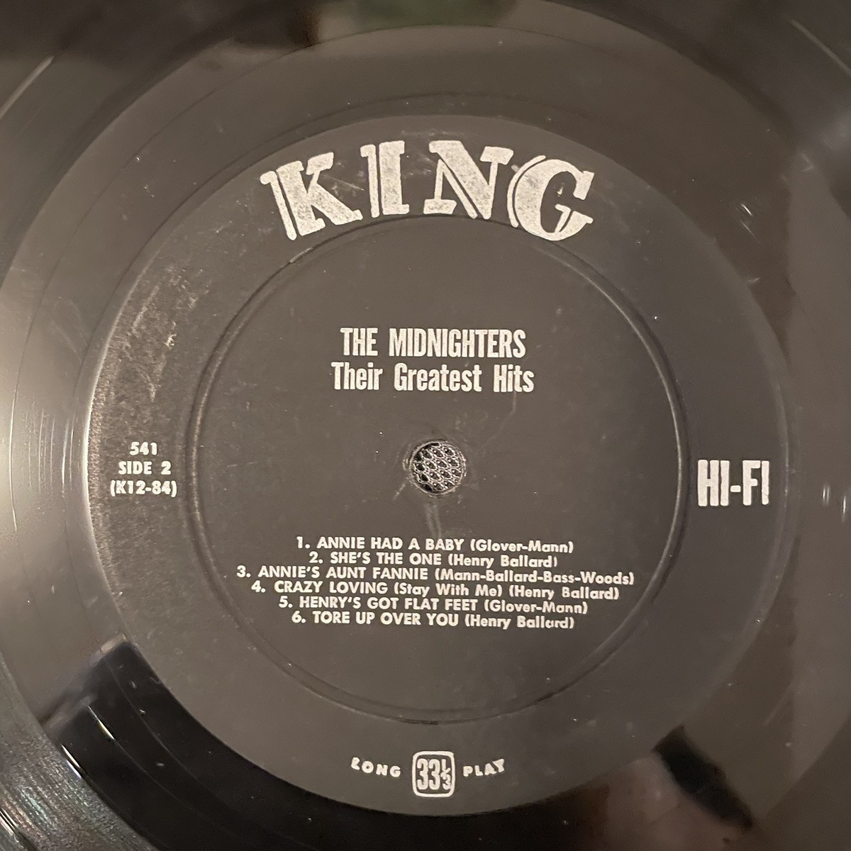 HANK BALLARD AND THE MIDNIGHTERS - THEIR GREATEST JUKE BOX HITS