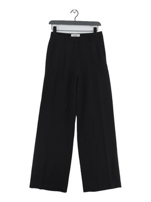 Ba&sh Damen Anzughose W 30 in schwarz Viskose mit Baumwolle, andere Anzughose