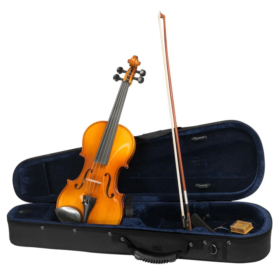 Cascha HH2135 Violinenset 1/4 mit Formkoffer und viel Zubehör - Bild 3 von 4