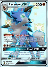 Hidden Fates: Shiny Vault #SV67/SV94 Lycanroc GX (SV67) on eBay