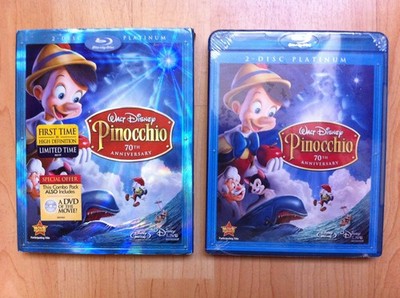 Pinocchio (Two-Disc 70th Anniversary Platinum Edition Blu-ray/DVD Combo + BD...