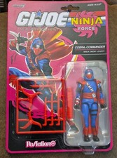 Super 7 Reaction G.I. Joe Ninja Force Cobra Commander Target Exclusive