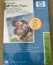 Image of HP Q2510A Everyday Photo Paper A4 Semi- Glossy 100 Sheets for Inkjet Printer NEW