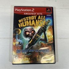 Destroy All Humans Sony PlayStation 2, 2005 PS2 Complete CIB W/ Manual