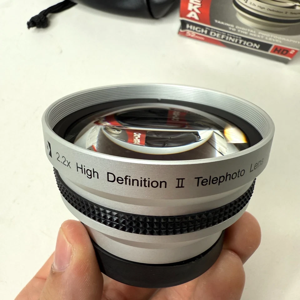 Opteka 2.2x AF Telephoto Platinum Series High Definition 52mm HD2 with Pouch Box - Image 2 of 2