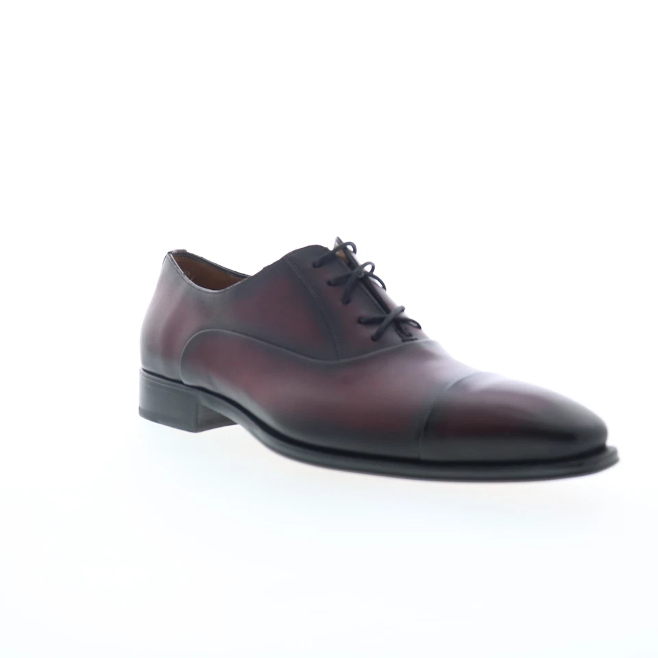 Mezlan Patina Oxford richelieu pour hommes en cuir rouge 44 - Photo 1/4