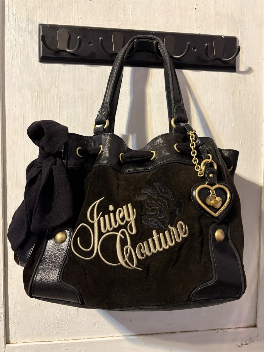 Juicy Couture Leather Exterior Satchel/Top Handle Bag Handbags