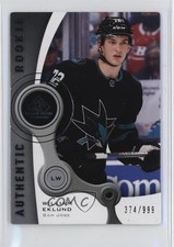 2021 Upper Deck SP Game Used 2005-06 Retro Rookies 374/999 William Eklund 1pf0