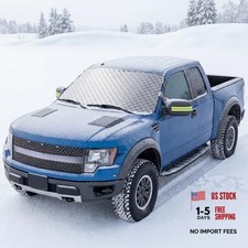 Windshield Cover for Ice and Snow, Waterproof Anti-Frost Windshield Snow Large