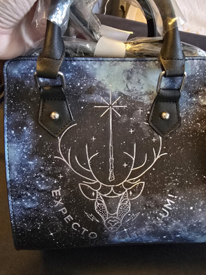 Harry Potter Stag Patronus Satchel Purse Hand Bag NEW WITH TAGS HOT TOPIC