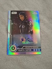 2023 TOPPS CHROME STAR WARS RYA KIHLSTEDT AS FOURTH SISTER #10 AUTO