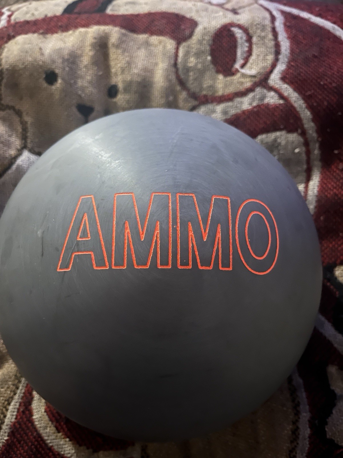AMF AMMO 15 Pounds Bowling Ball Undrilled Great Condition No