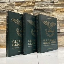 Giorgio Pisano' Gli ultimi in grigioverde grigio verde 3 volumi FPE  ottimo 1967