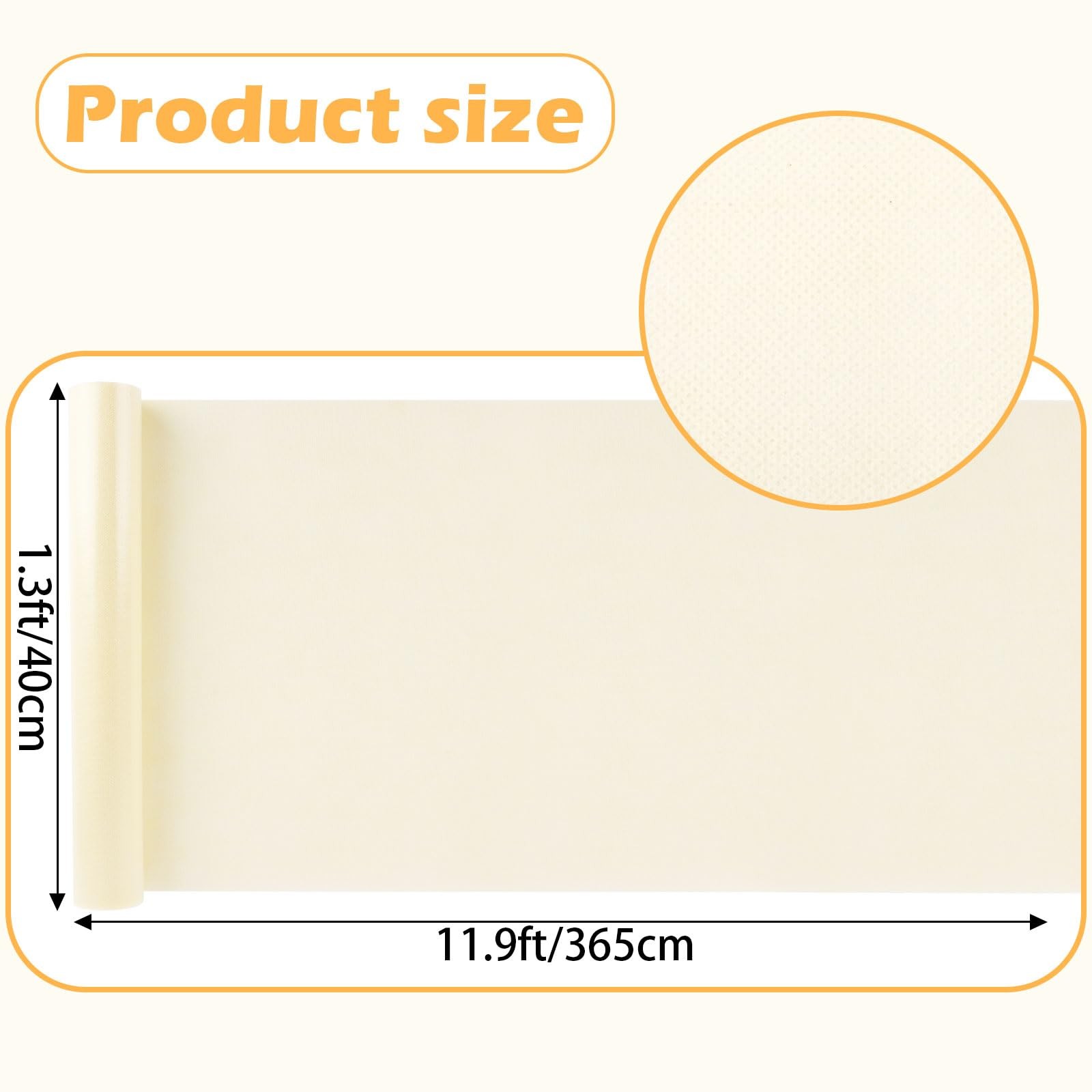 3ft Sign Post Adecortalk Cream Bulletin Board Roll Reusable Waterproof Bulletin ...
