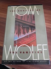 Bonfire of the Vanities TOM WOLFE 1987 1st Edition, 1st Printing HC Dust Jacket