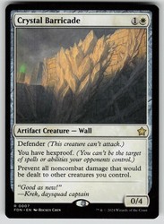 Crystal Barricade - Foundations #7 Rare