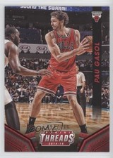 2014-15 Panini Threads Century Proof Red 94/199 Pau Gasol #154 HOF ni4