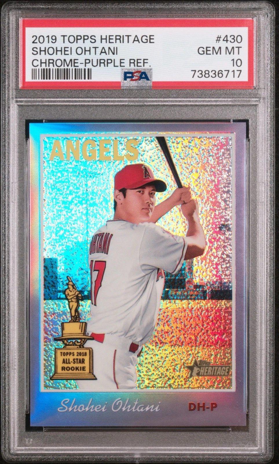 Shohei Ohtani trading card
