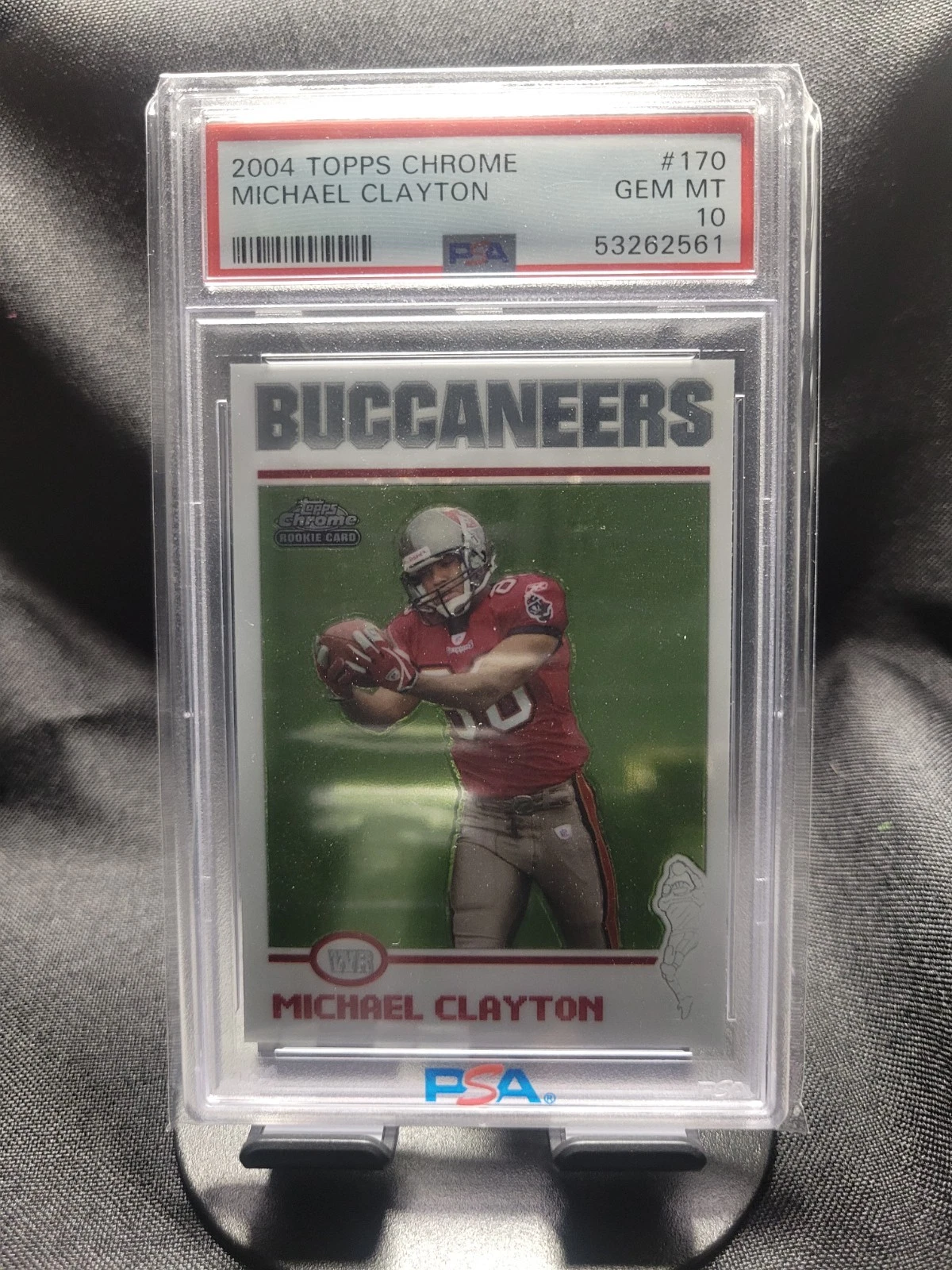 Michael Clayton Topps Chrome #170 Base