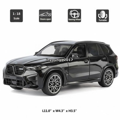 1/18 X5 M Competition LCI Model Car Alloy Diecast SUV Metal