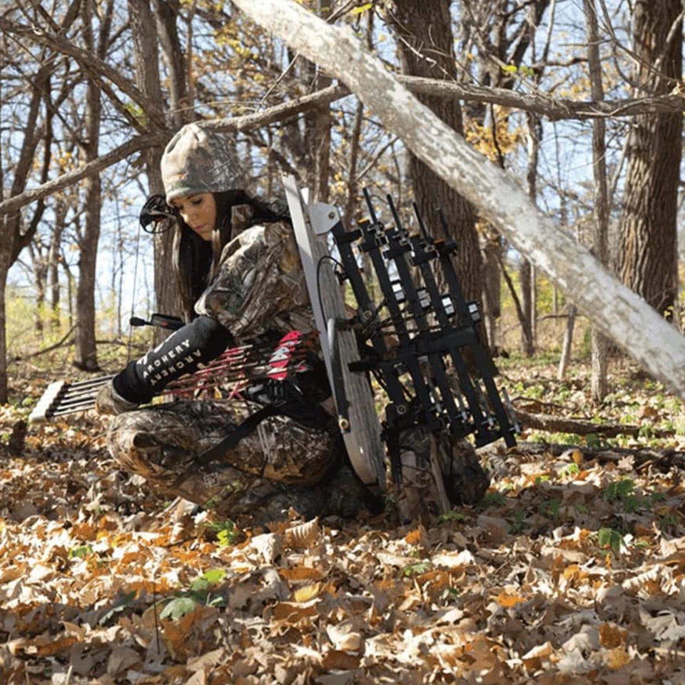 Muddy Pro Climbing Sticks w/Rope Cam Attachment, Tree Stand Hunting Gear, 4 Pack - Image 3 of 4