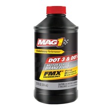 Dot 3 Dot 4 Brake Fluid 12 Oz Brake Fluid Pack of 1 for Cars Trucks Vehicles