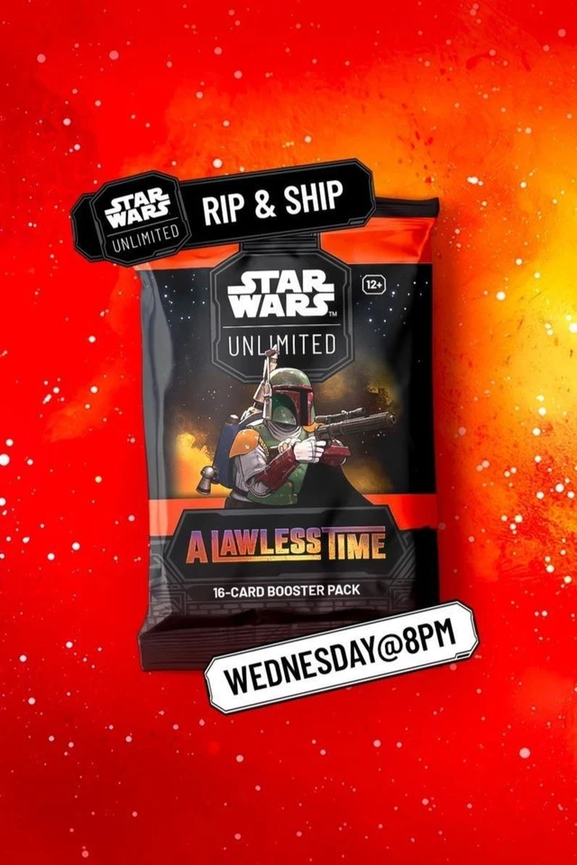 👁️‍🗨️ Star Wars Unlimited £0.99 LAW Booster Packs Card Requests Start SWU
