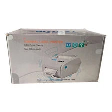 Terow POS-9210 Gray 160mmps High Speed USB Connect Thermal Barcode Printer (N1)