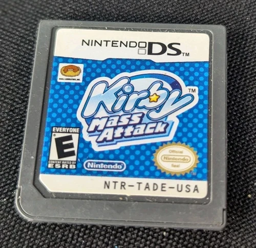 Kirby Mass Attack Nintendo DS 2011 Authentic Game Cartridge