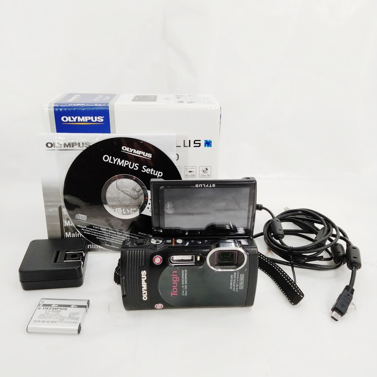 Olympus STYLUS TG850 16 MP Black 4523638 | eBay