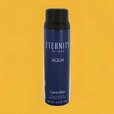 Calvin Klein Eternity Aqua 5.4oz Body Spray for Men Cologne Mist NEW Fresh