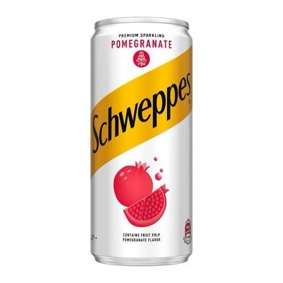 Full Can Schweppes Pomegranate Limited Edition 300ml  Egypt Arabia
