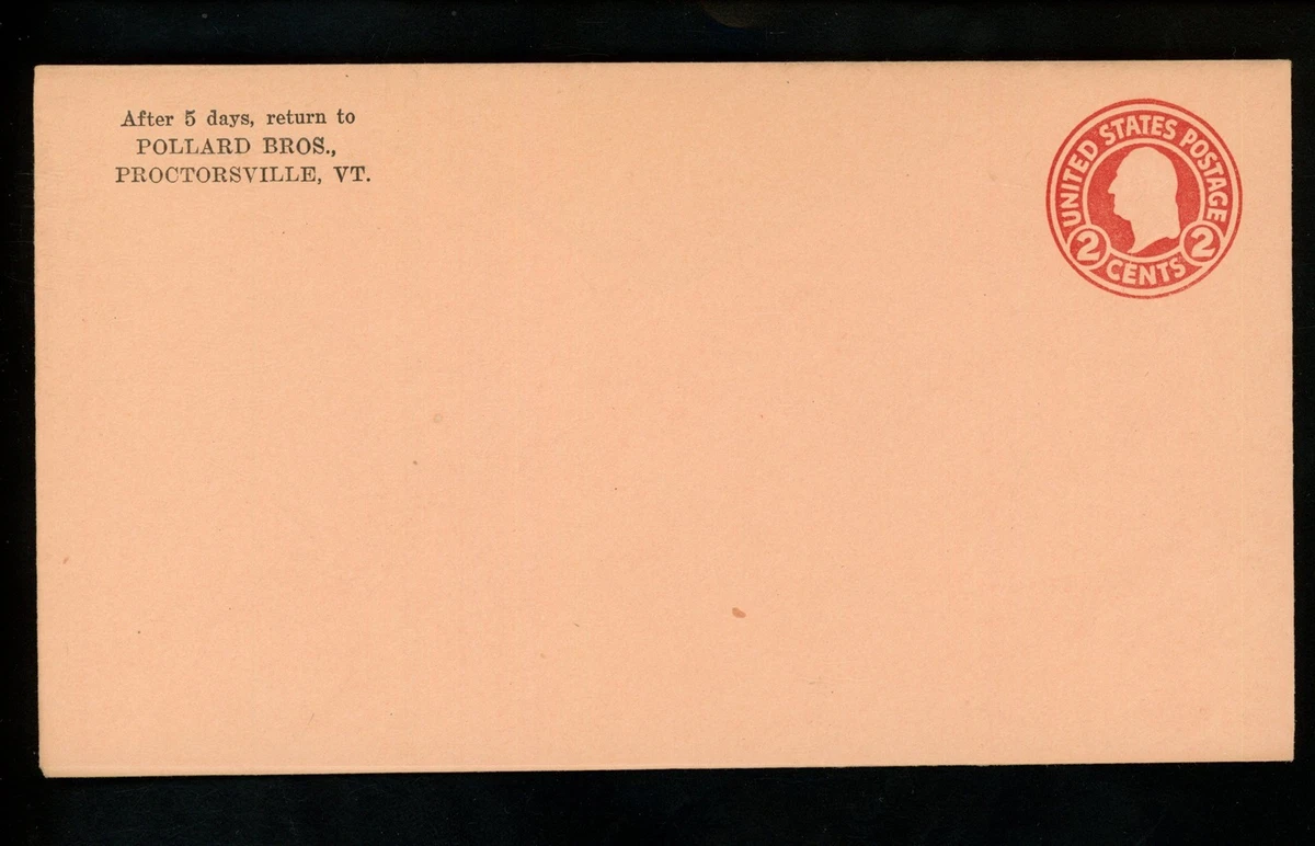 1911-1920 Year of Issue US Back of Book Postal Cards & Stationery