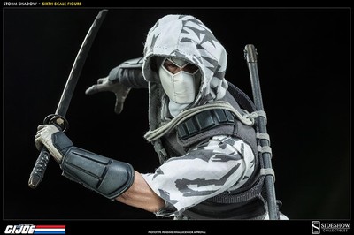 1/6 Sixth Scale G.I Joe Storm Shadow Assassin Figure Sideshow