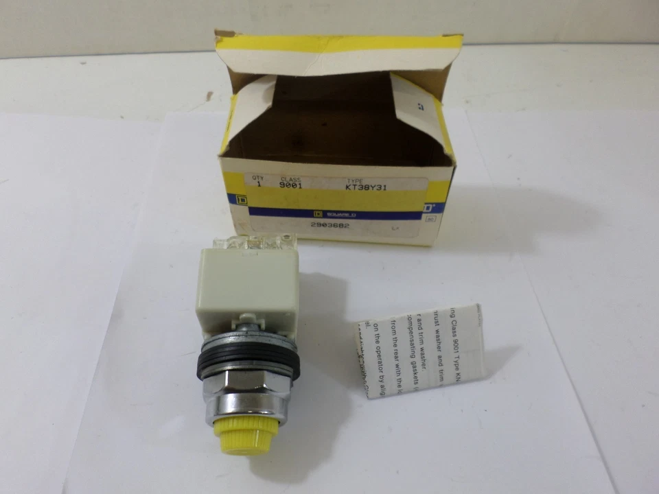 New surplus Square D 9001 KT38Y31 yellow KT38 - Image 2 of 4