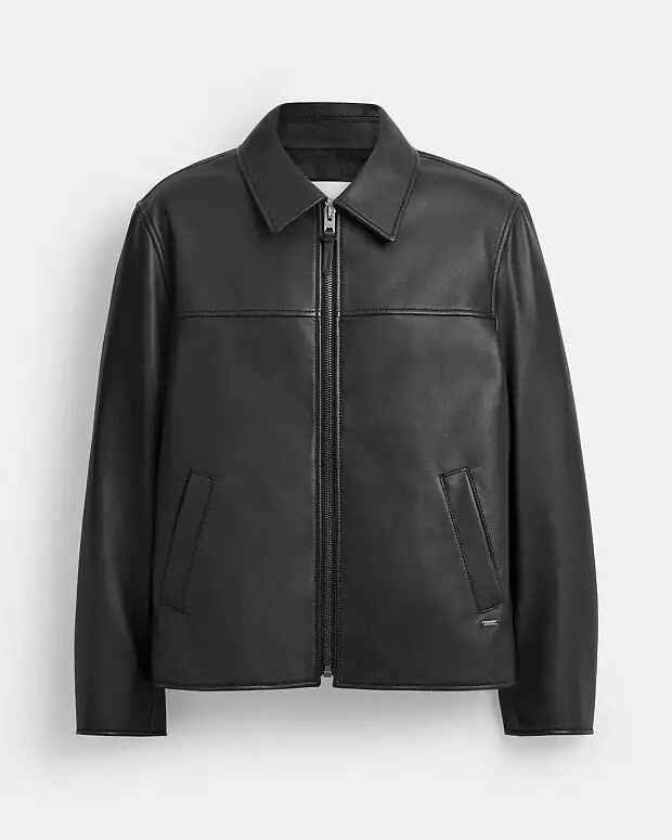 COACH Men's Small Leather Jacket MSRP $798 | eBay