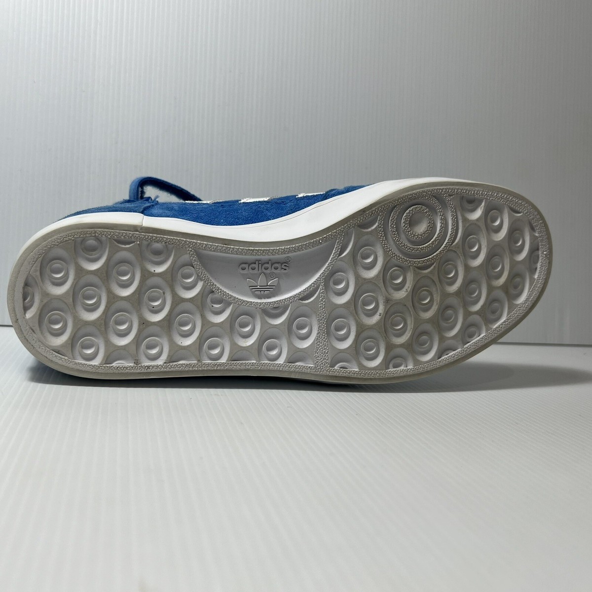 Adidas High Tops Sneakers Blue White Men's US Size 5.5