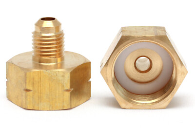 Kältemittel Flaschen - Adapter 1/4 SAE auf 21,8mm