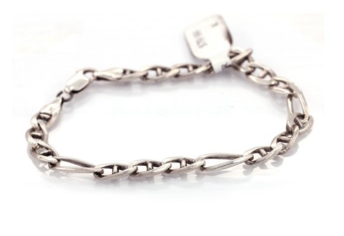 925 Sterling Silver Gucci Figaro Chain 